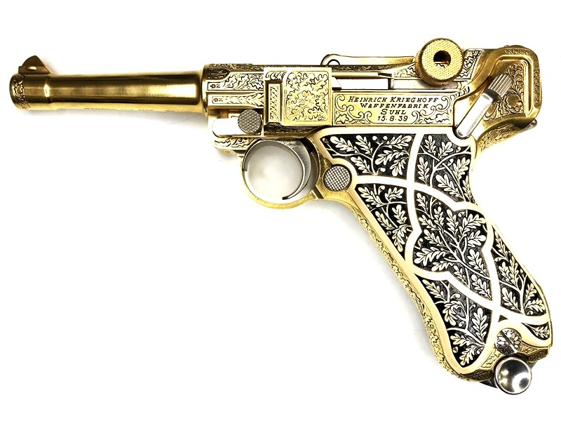限定セールをすべて 売り切れ【特選中古品】金属モデルガン マルシン ルガーP08 トイガン