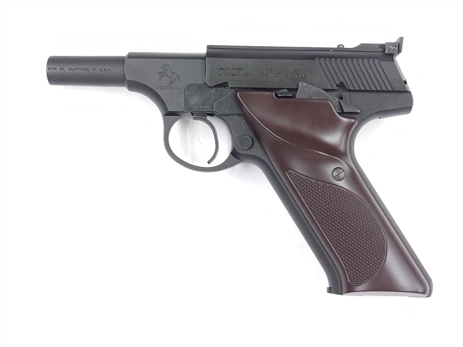 特選中古品】発火モデルガン CAW ウッズマン ショートバレルカスタム