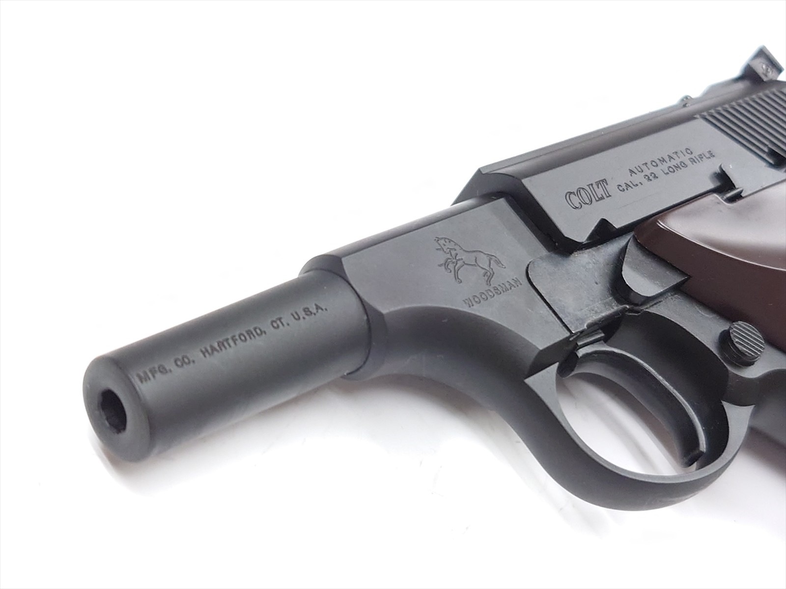 特選中古品】発火モデルガン CAW ウッズマン ショートバレルカスタム