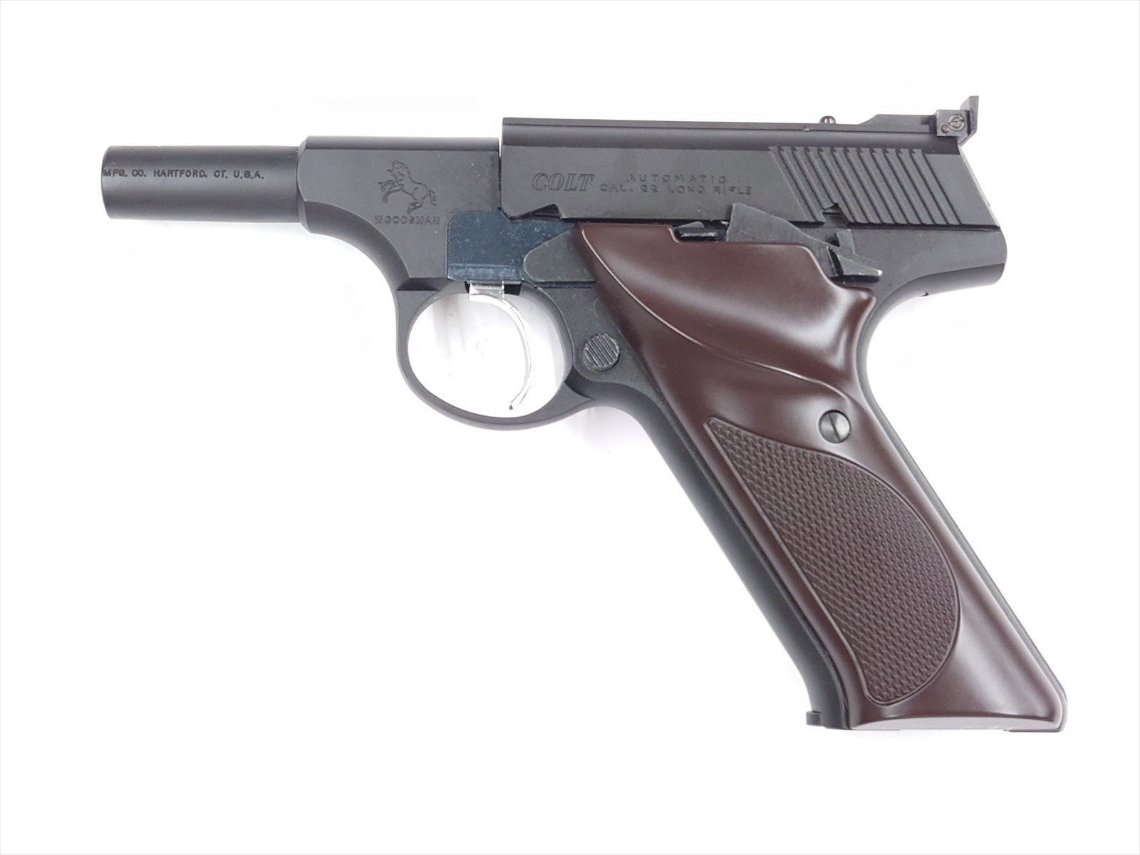 特選中古品】発火モデルガン CAW ウッズマン ショートバレルカスタム
