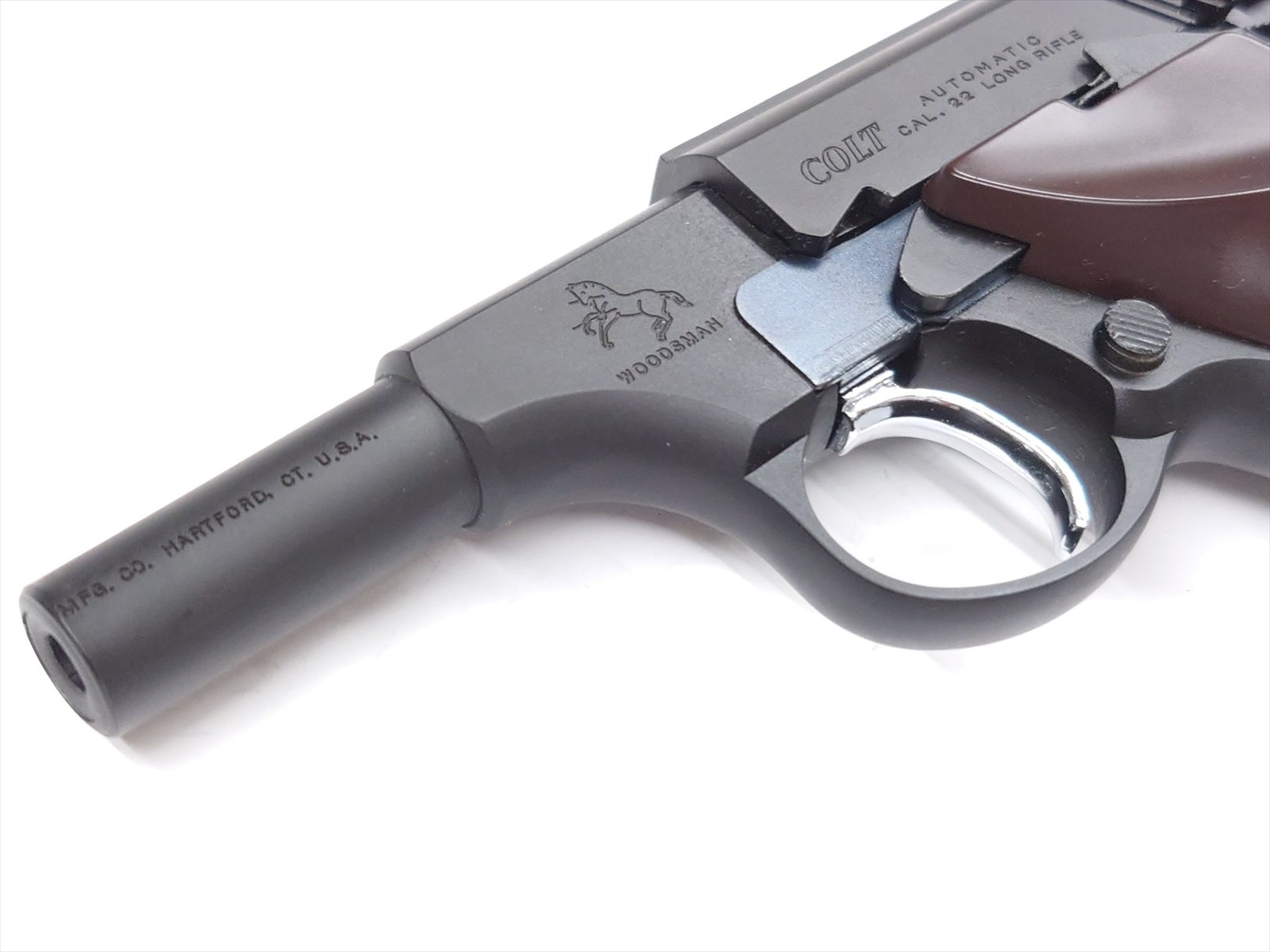 特選中古品】発火モデルガン CAW ウッズマン ショートバレルカスタム