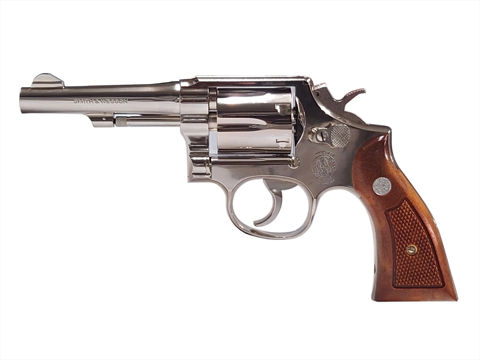 タナカS&W M10ミリタリー &ポリス4インチ ニッケルフィニッシュガスガン Amazon | タナカ S&W M10 ミリタリー アンド ポリス 4インチ