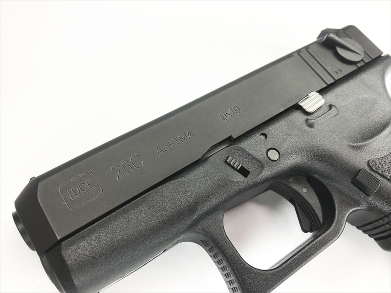 特選中古品】ガスブローバック KSC グロック26C スライドHW セミ