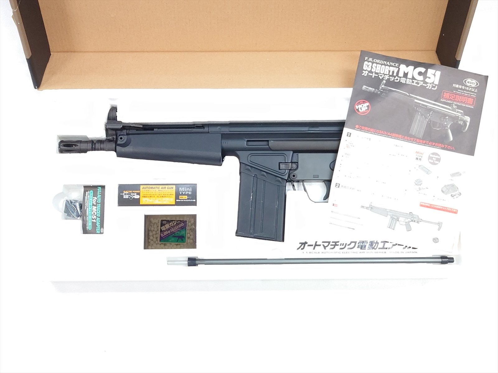 東京マルイ　G3ショーティ MC51 予備マガジン付き　ジャンク品 TOKYO MARUI（東京マルイ） H&K MC51 G3ショーティ 電動ガン（各セット