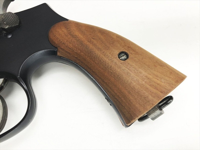 ハートフォード　モデルガンM15　ジャンク品 リボルバー 木製グリップ付き ハートフォード モデルガンM15 ジャンク品 リボルバー 木製