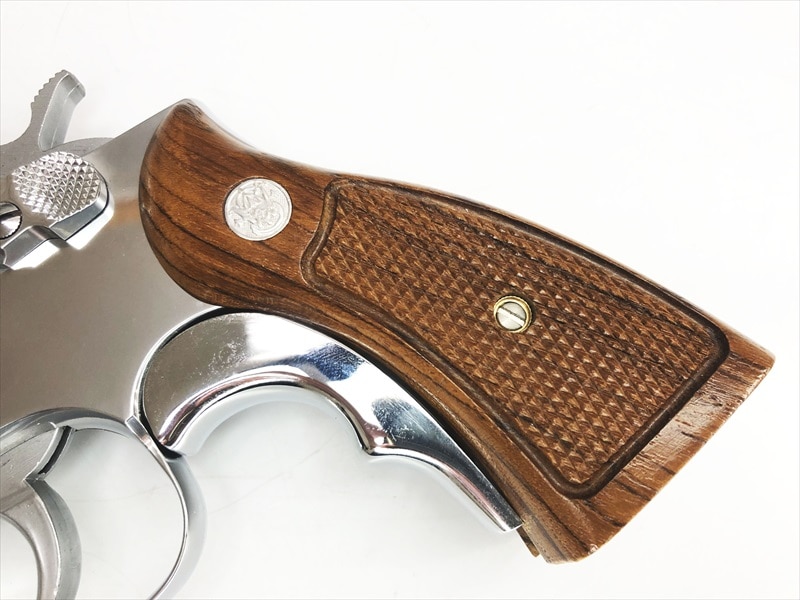 未発火 美品! コクサイ S&W M65 4インチモデルガン 純正木グリ付き 売り切れ【特選中古品】発火モデルガン コクサイ S&W M65 .357