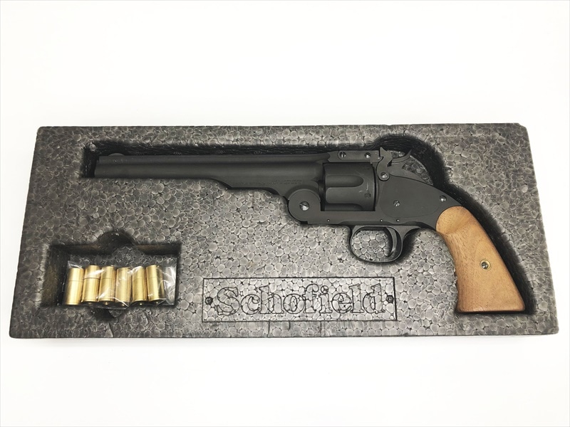 CAWクラフトアップルワークスS&Wスコフィールド リボルバーモデルガン合法品 売り切れ【特選中古品】発火モデルガン CAW S&W スコフィールド