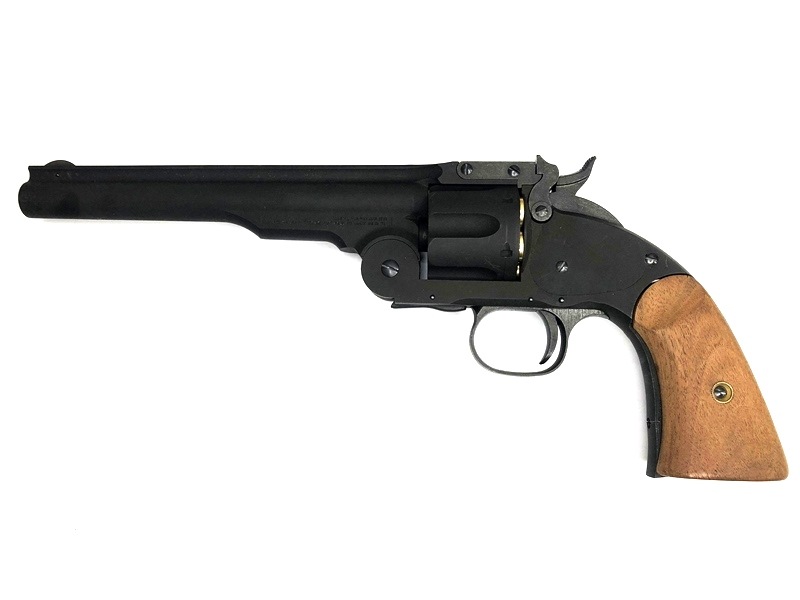 CAWクラフトアップルワークスS&Wスコフィールド リボルバーモデルガン合法品 売り切れ【特選中古品】発火モデルガン CAW S&W スコフィールド