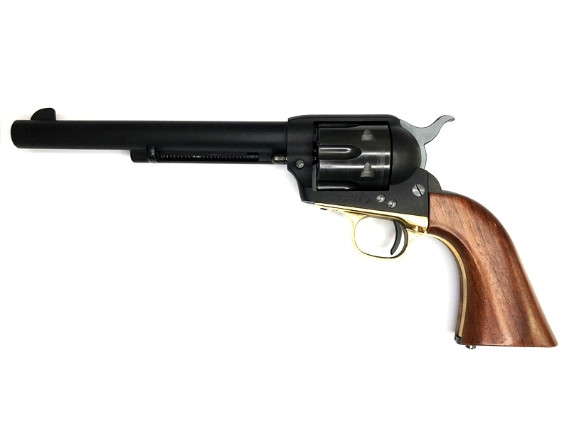 特選中古品】発火モデルガン CAW コルトSAA 2nd キャバルリー HW 真鍮