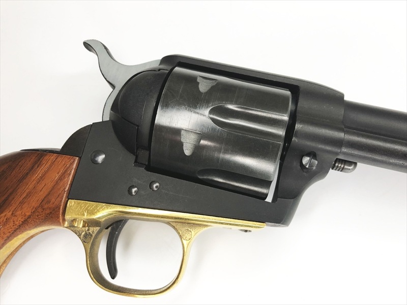 特選中古品】発火モデルガン CAW コルトSAA 2nd キャバルリー HW 真鍮
