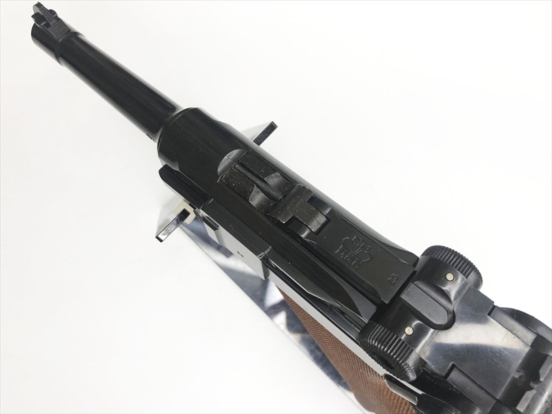 売り切れ【特選中古品】発火モデルガン MGC ルガーP08 ブラックABS 旧