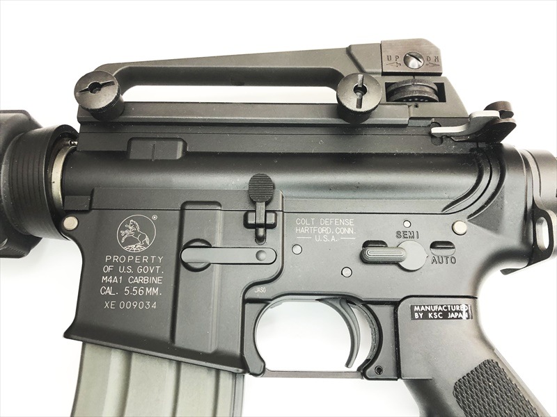 売り切れ【特選中古品】ガスブローバック KSC M4A1カービン Ver2