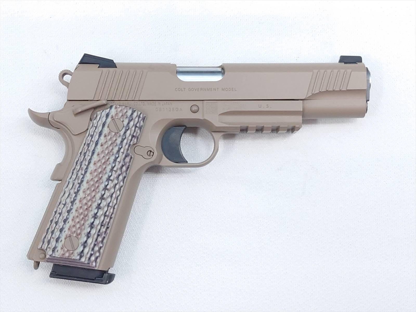 特選中古品】ガスブローバック 東京マルイ USMC M45A1 CQBピストル FDE