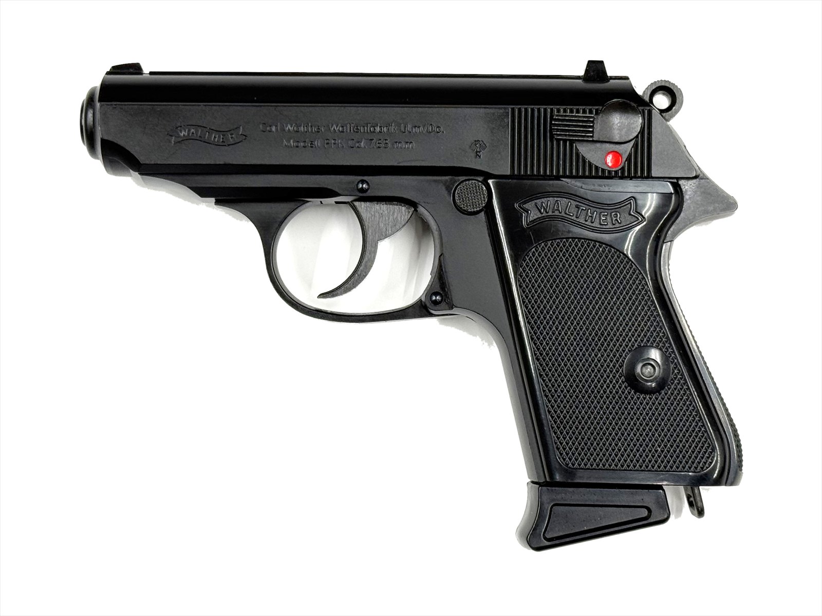 特選中古品】ガスブローバック マルゼン ワルサー PPK ブラック [11327