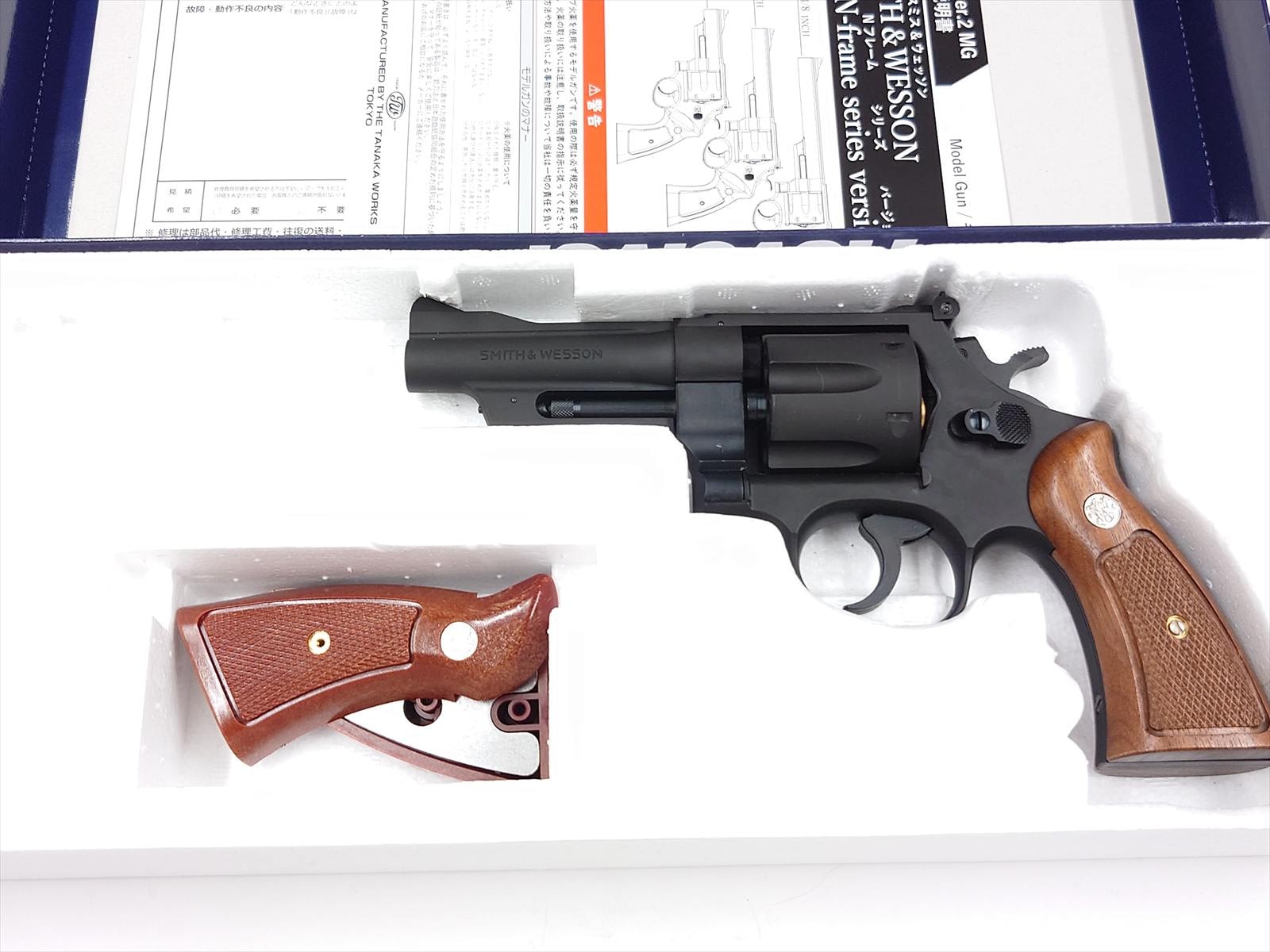 特選中古品】発火モデルガン タナカワークス S&W M27 4インチ HW The