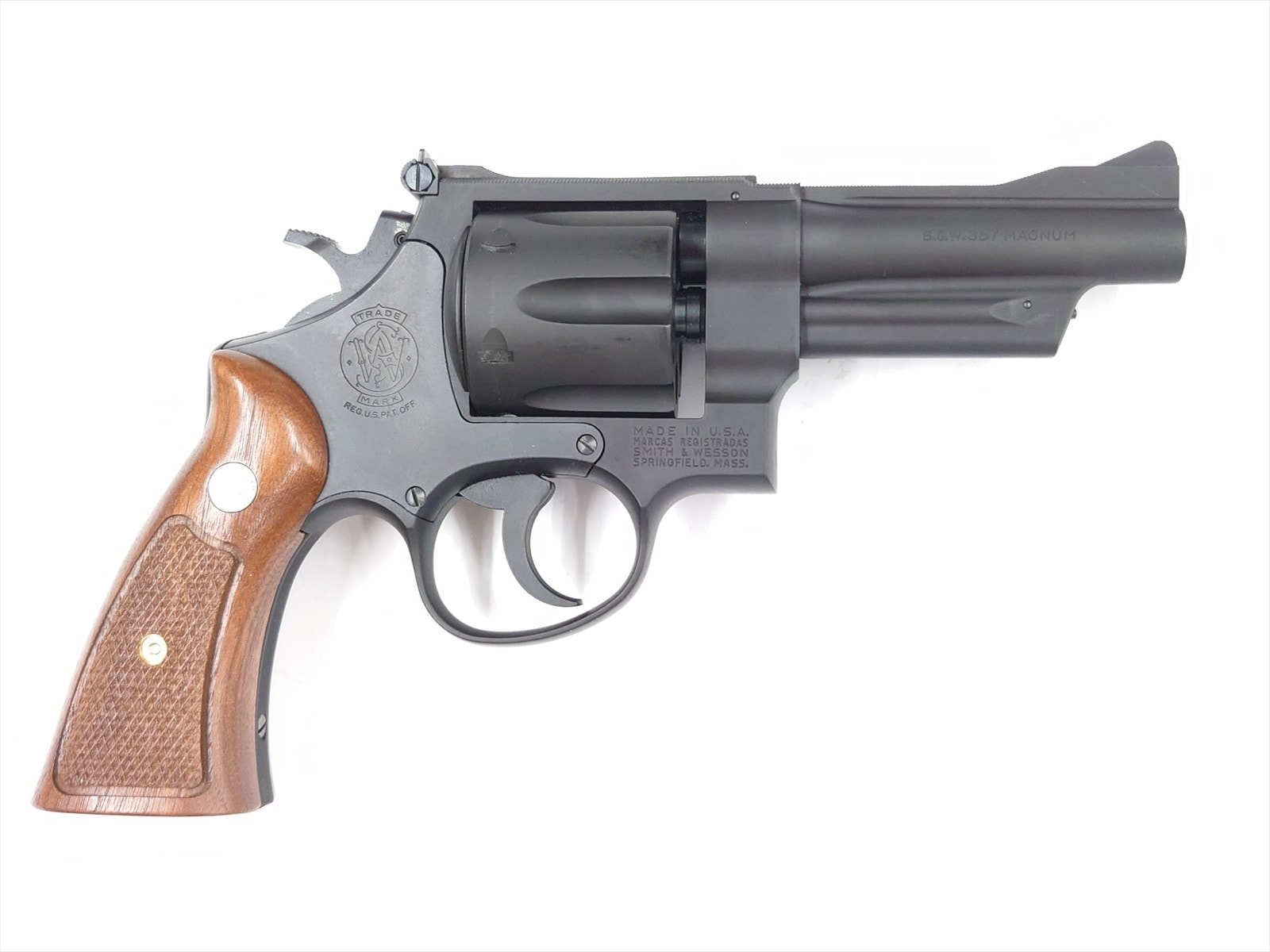 特選中古品】発火モデルガン タナカワークス S&W M27 4インチ HW The