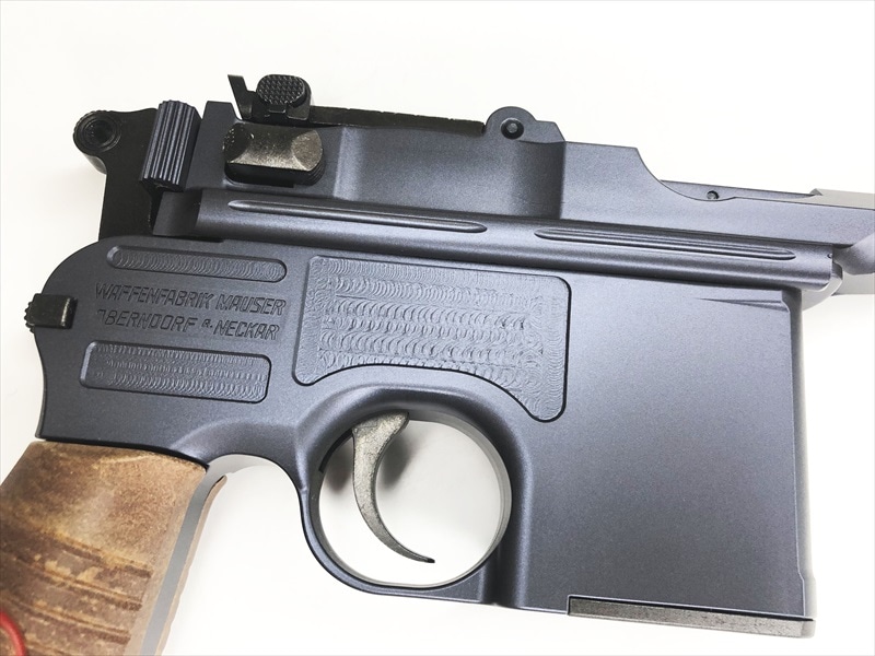 特選中古品】ダミーカートモデルガン Action モーゼルC96 レッド9 HW