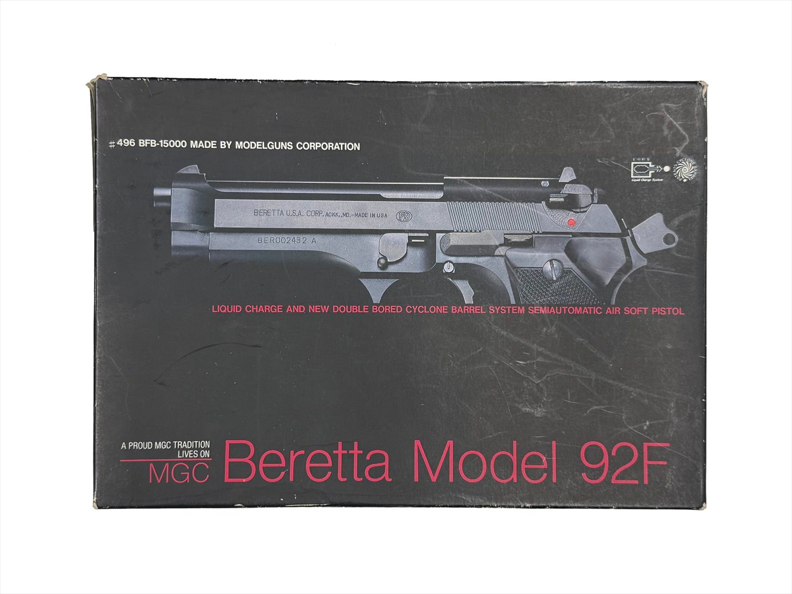 特選中古品】固定スライドガスガン MGC ベレッタM92F [11328] | 特選