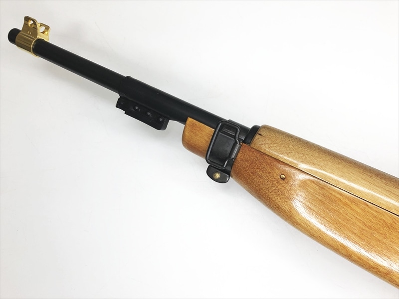 M1カービン　　　マルシン　エアコッキング　エアガン/WW2 マルシン] US M1カービン 木製ストック エアコッキング サビあり
