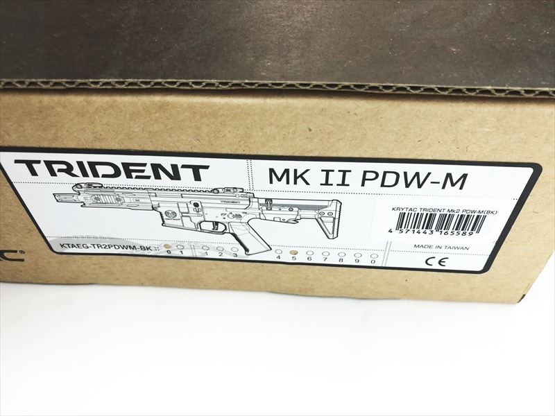 特選中古品】電動ガン KRYTAC TRIDENT MK2 PDW-M (箱あり) [10630](乙