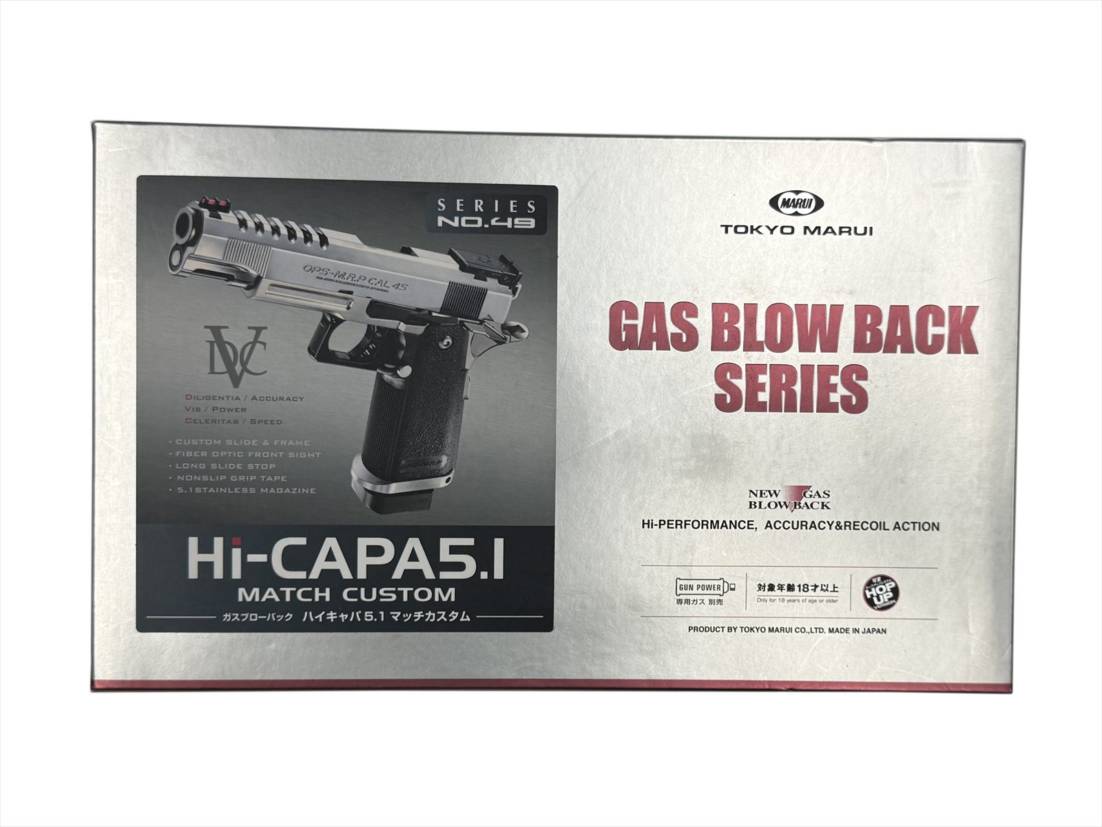 特選中古品】ガスブローバック 東京マルイ ハイキャパ5.1 マッチ