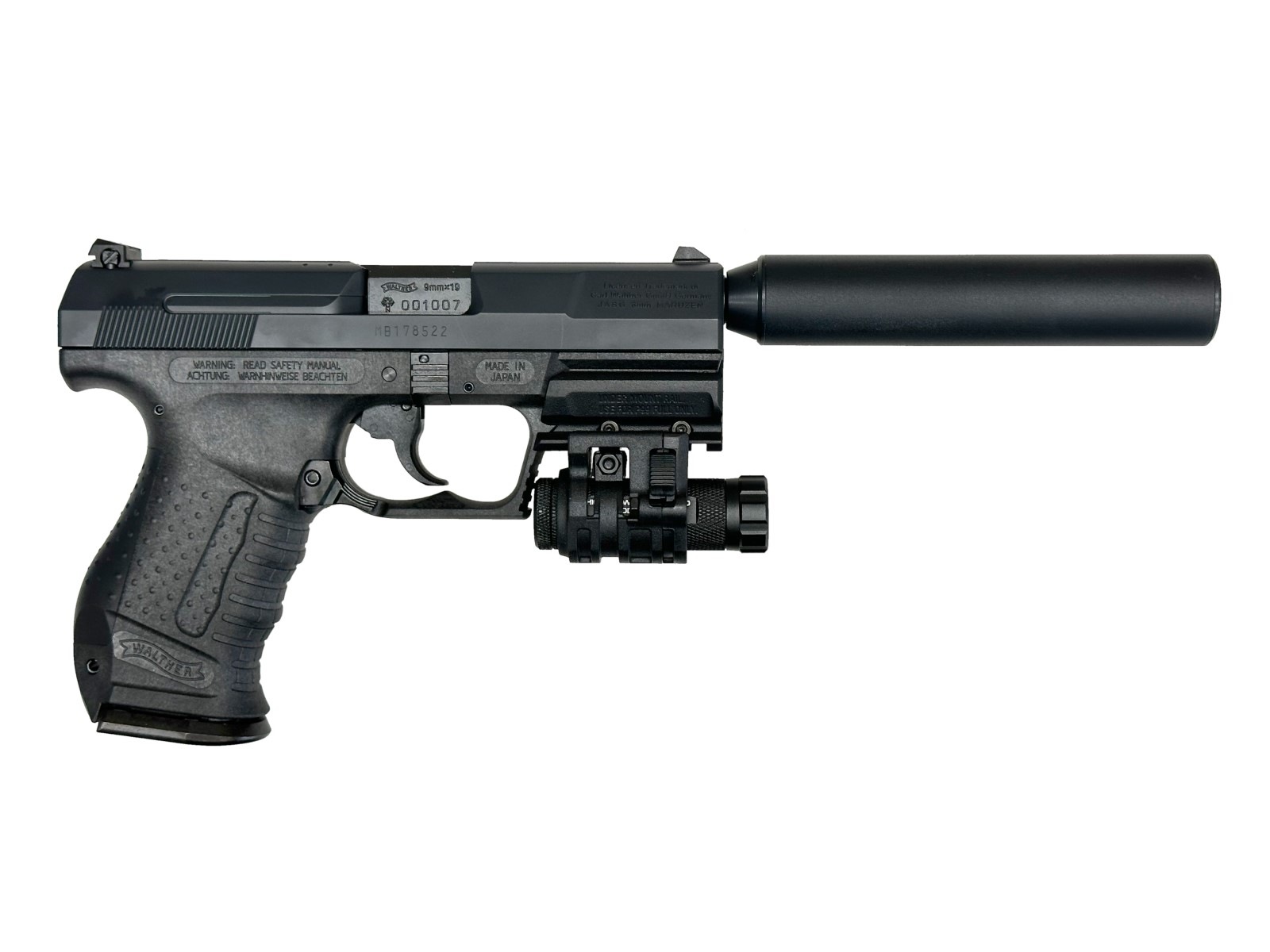 限定特価！】マルゼン CO2固定スライドガスガン ワルサーP99 FS