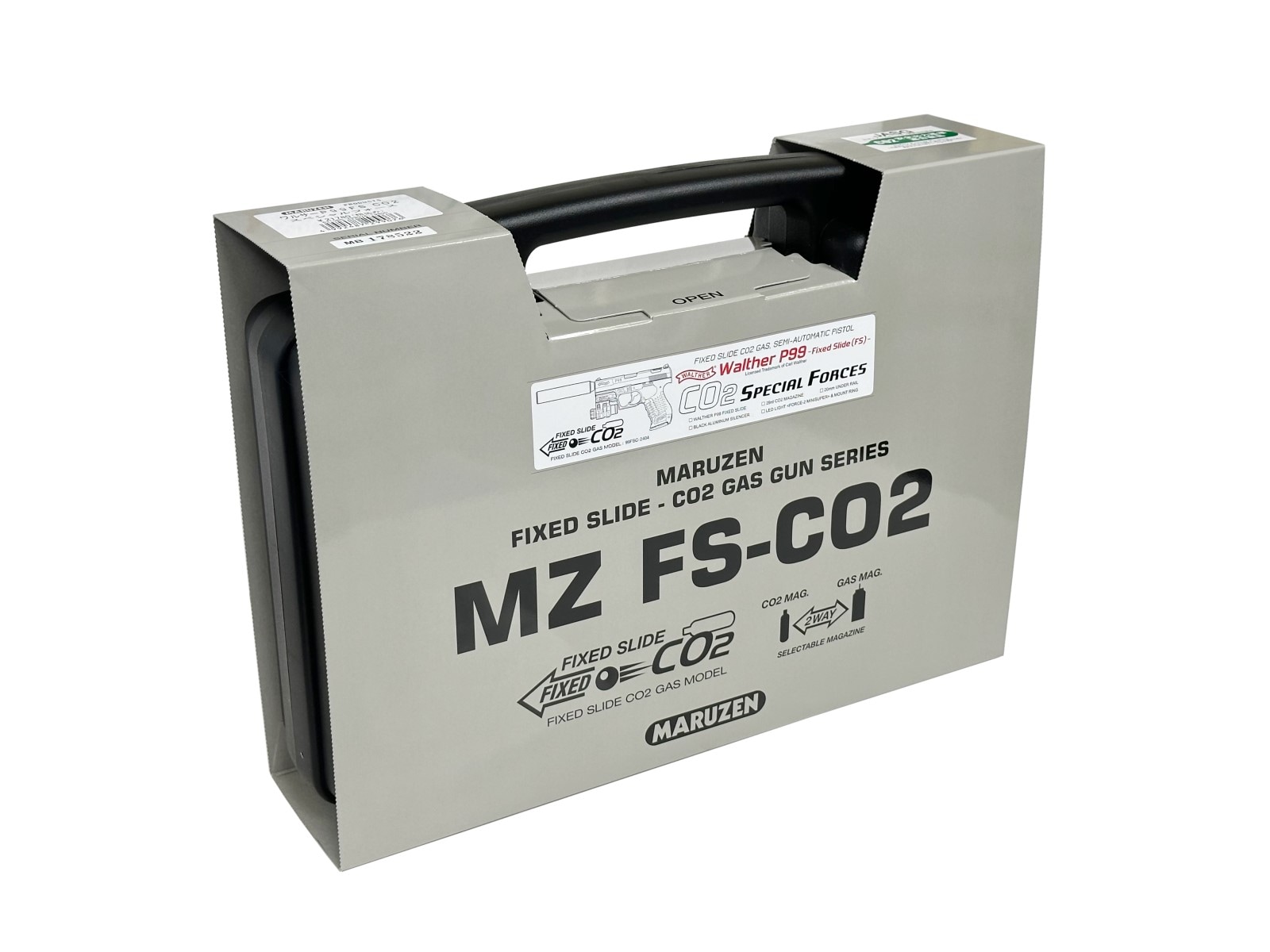 限定特価！】マルゼン CO2固定スライドガスガン ワルサーP99 FS