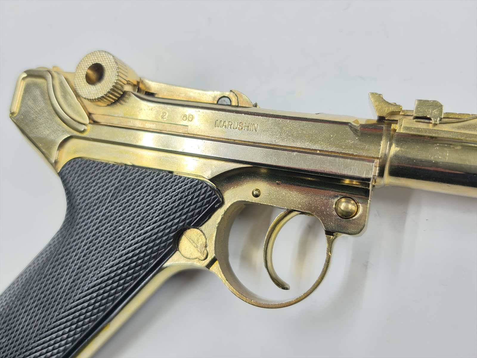 特選中古品】金属モデルガン マルシン ルガーP08 8インチ 旧モデル