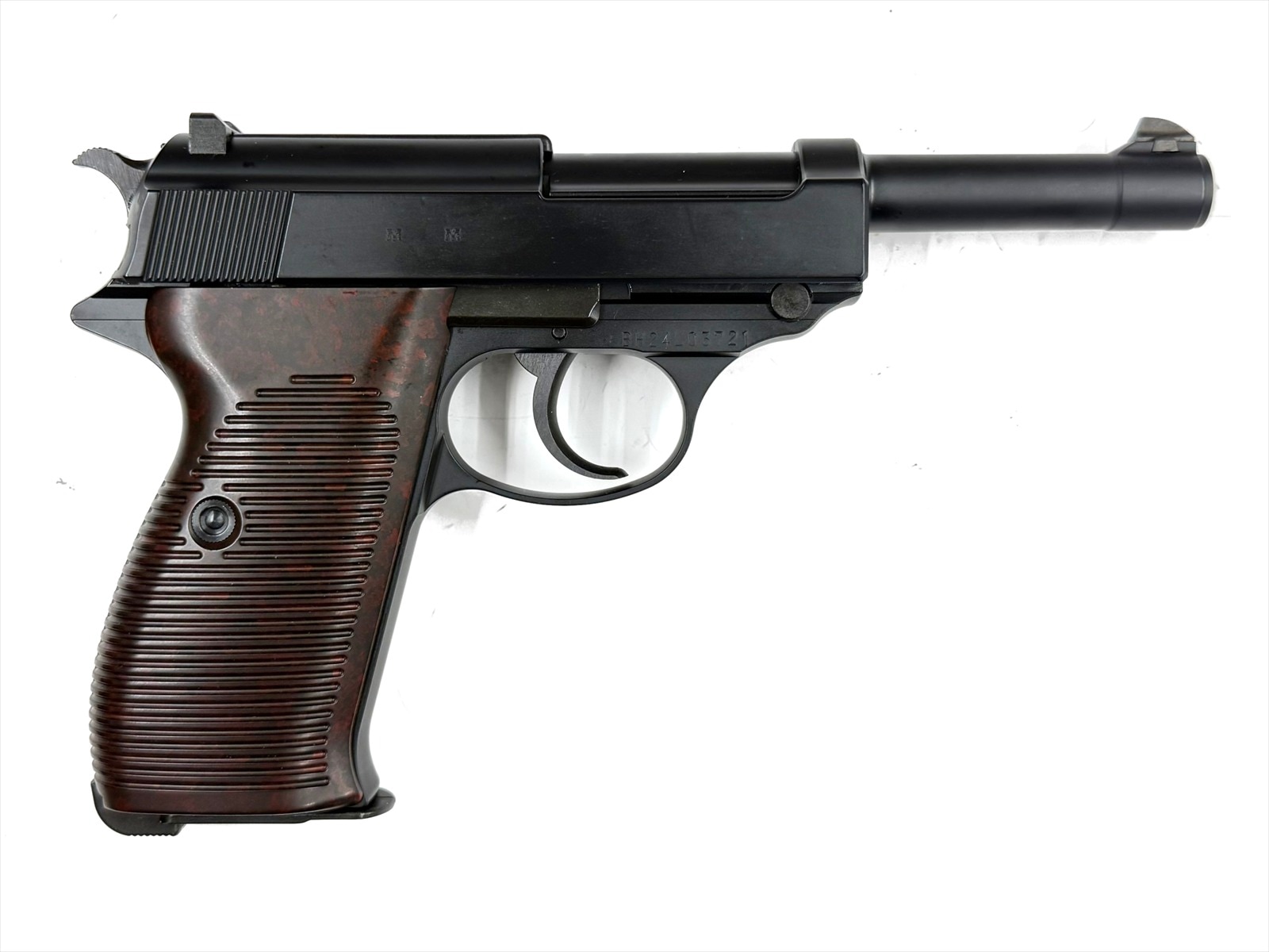 特選中古品】ガスブローバック マルゼン ワルサーP38 ac41 ブラック