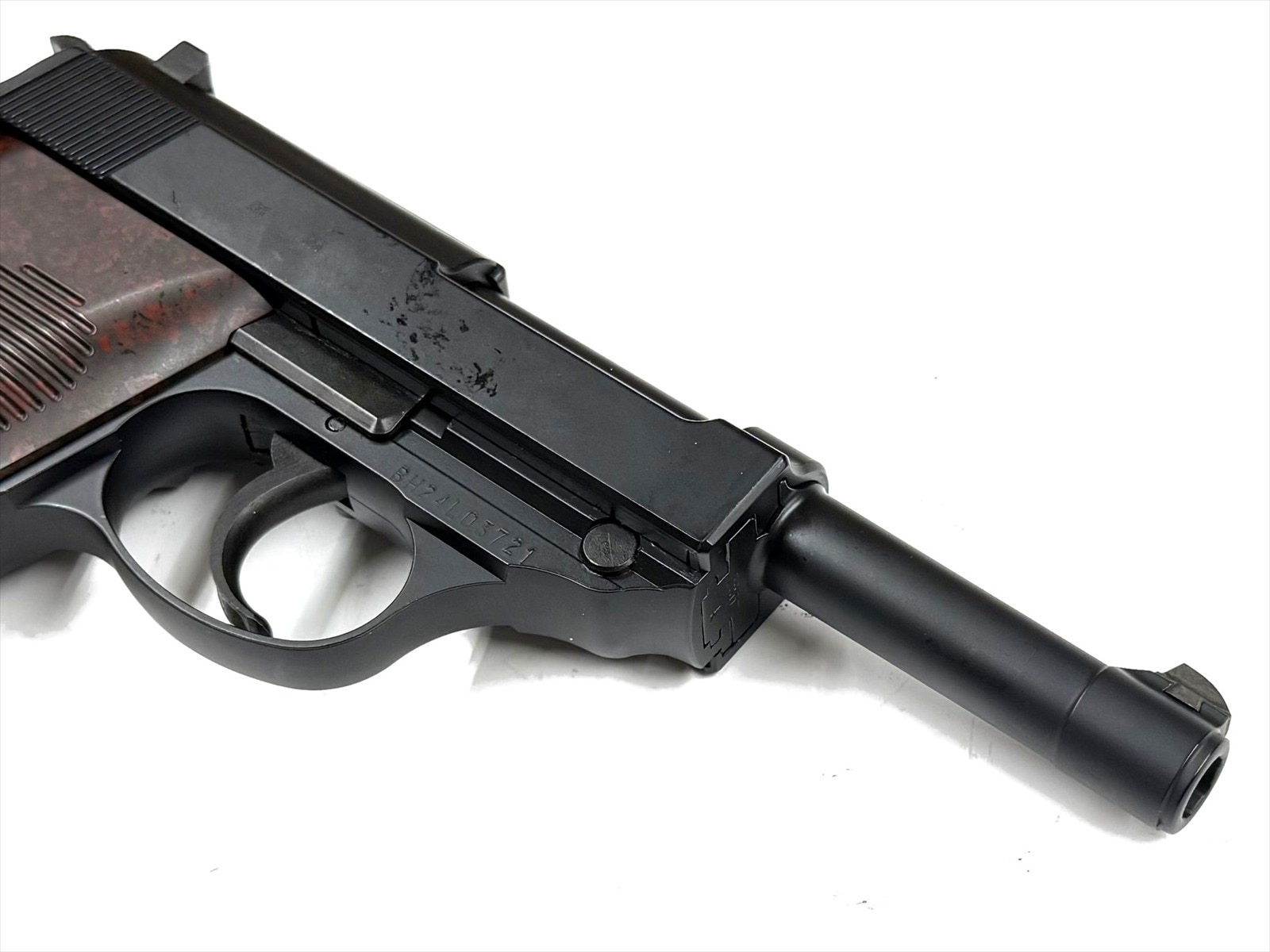 特選中古品】ガスブローバック マルゼン ワルサーP38 ac41 ブラック