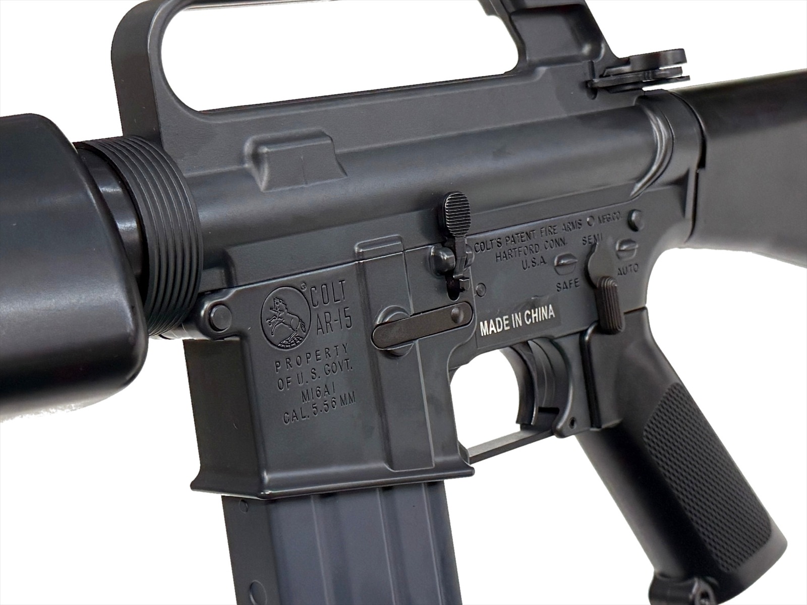 マック堺レビュー品】CGS T8 SP SYSTEMS ガスブローバック COLT M16A1