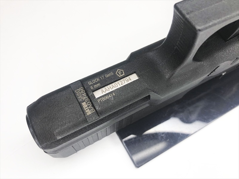 特選中古品】CO2ガスブローバック BATON グロック17 Gen5 MOS JASG認定
