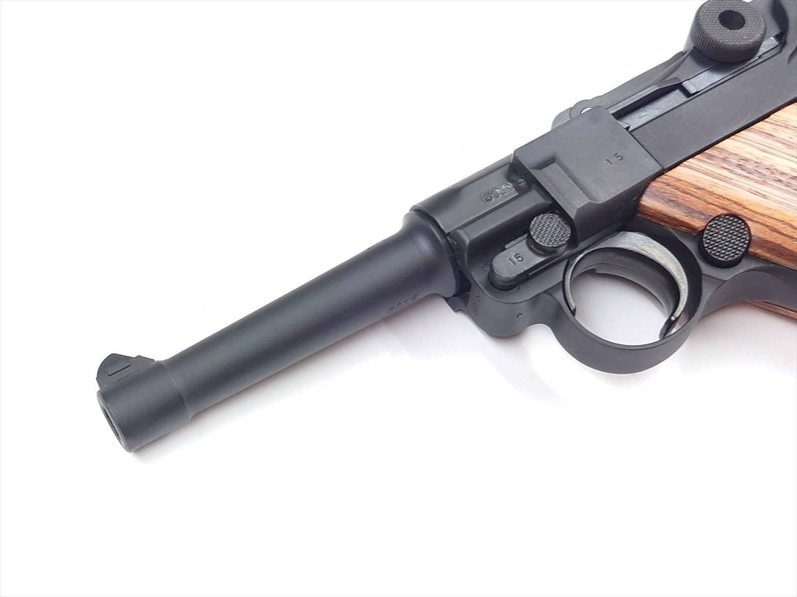 タナカワークス製 ルガーP08 ガスガン　木製グリップ　最終日につき大幅値下げ！ タナカワークス製 ルガーP08 ガスガン 木製グリップ 最終日につき大幅