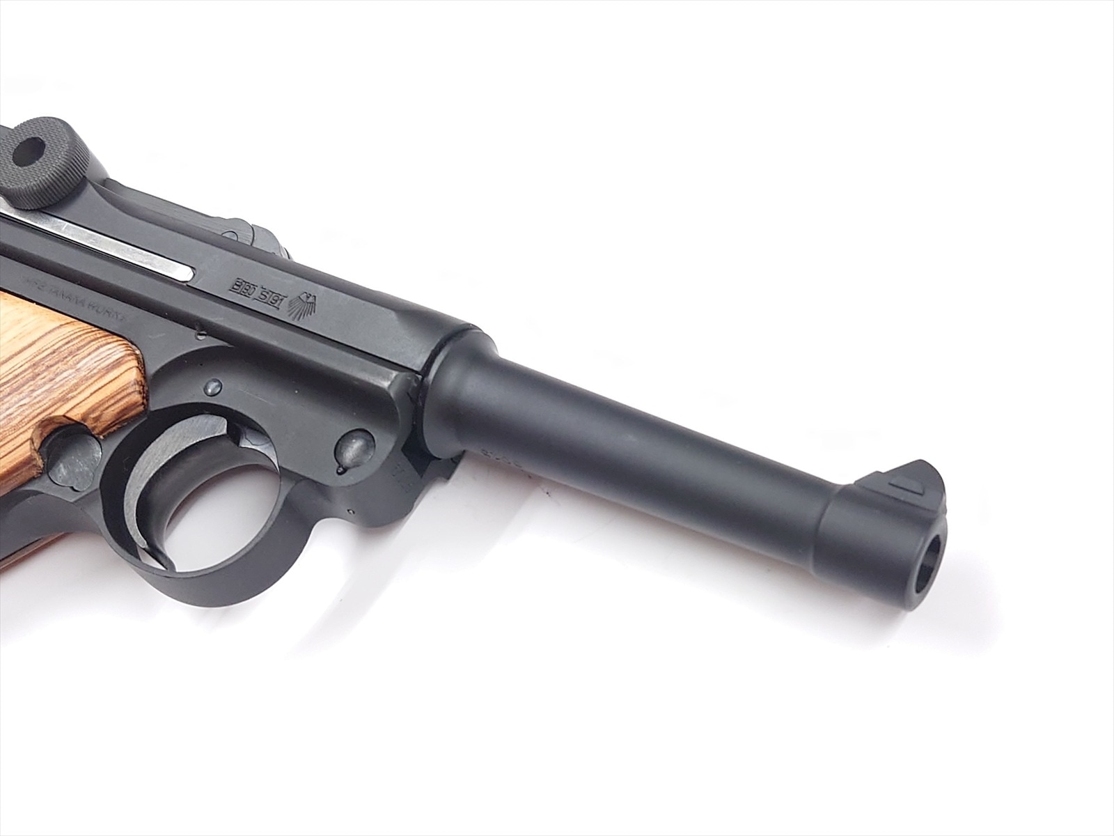 タナカワークス　ルガーP-08 ガスガンHWモデル　4インチ　18歳以上エアガン ルガーP08 4インチ スチールフィニッシュ タナカ ガスガン エアガン