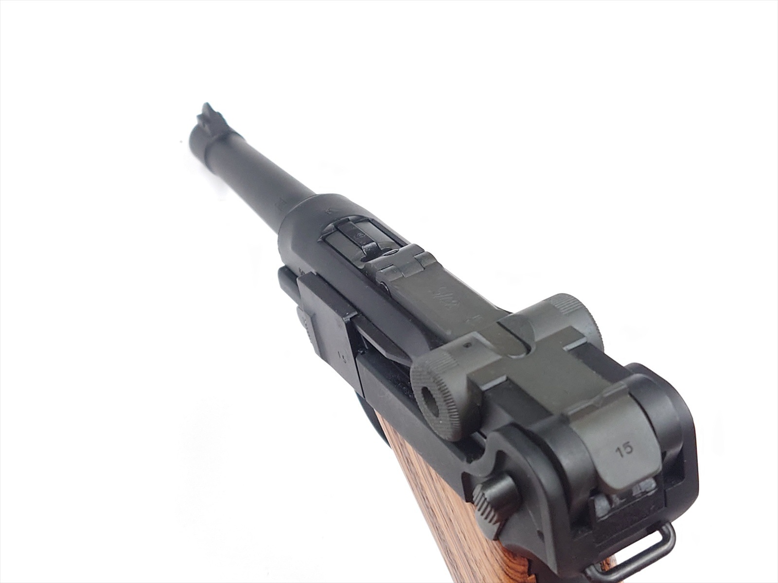 特選中古品】ガスブローバック タナカワークス ルガーP08 4インチ HW