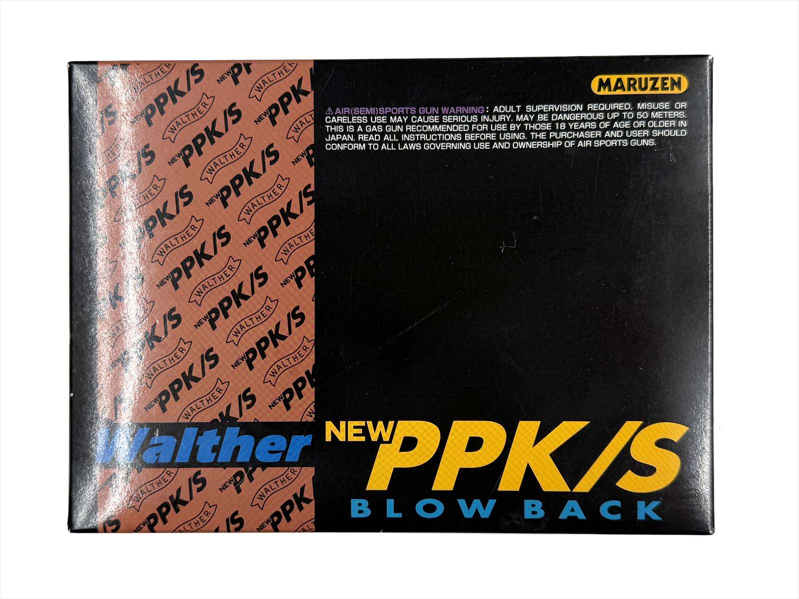 特選中古品】ガスブローバック マルゼン ワルサーPPK/S シルバー