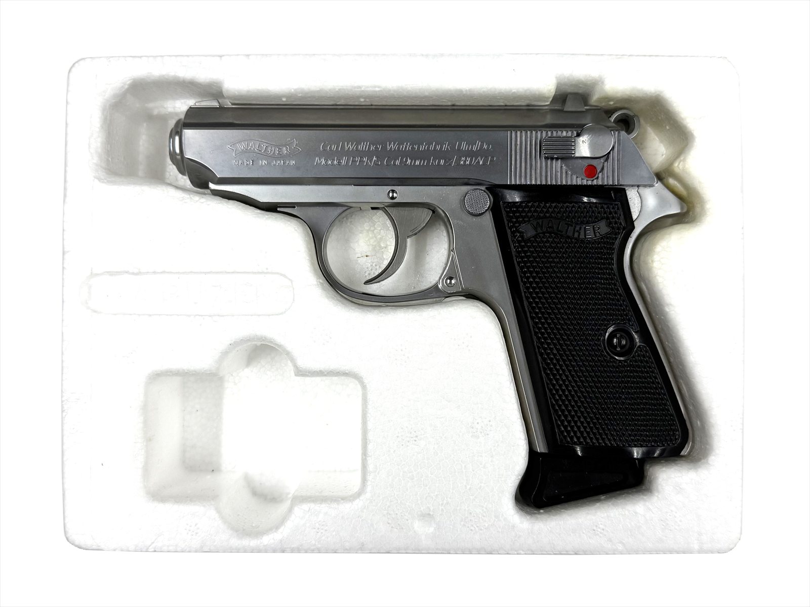 特選中古品】ガスブローバック マルゼン ワルサーPPK/S シルバー
