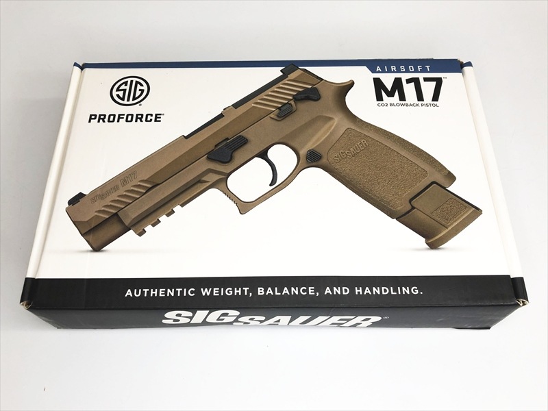 特選中古品】CO2ガスブローバック SIG/ライラクス SIG M17 FDE JASG