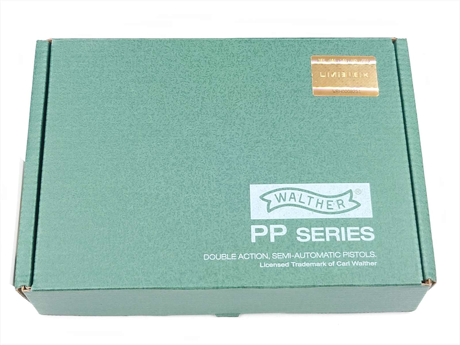 特選中古品】ガスブローバック マルゼン ワルサーPP ブラック [11838