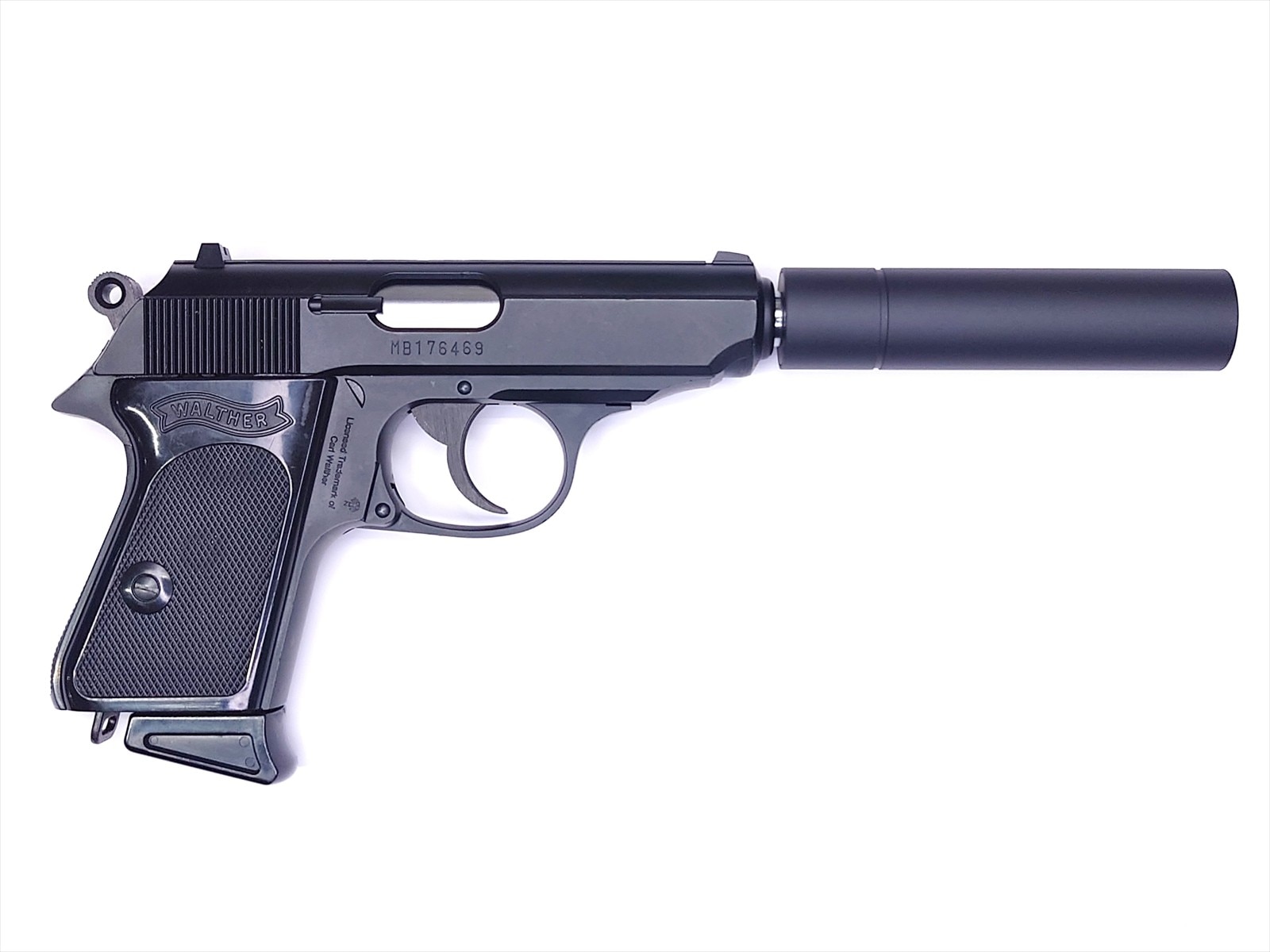 特選中古品】ガスブローバック マルゼン ワルサー PPK ブラック