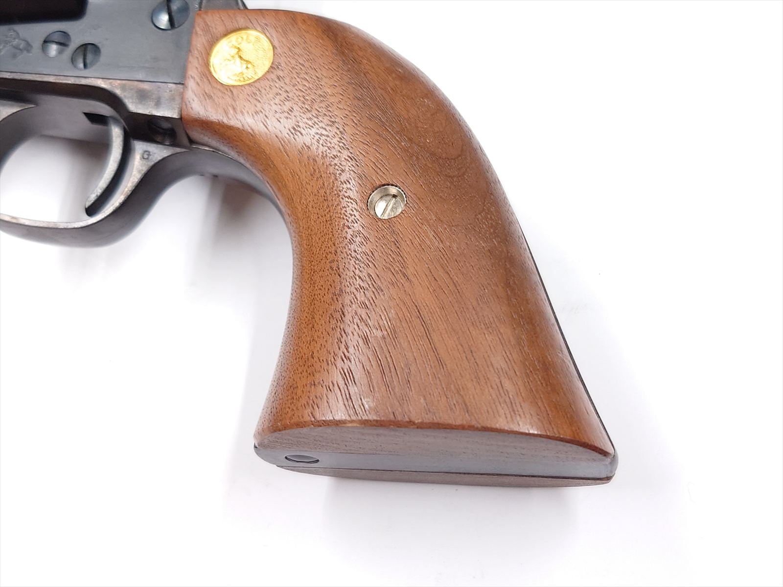 タナカ　HW樹脂製ガスリボルバー　コルト SAA キャバルリー　木製グリップ付き 特選中古品】ガスリボルバー タナカワークス コルトSAA45 キャバルリー