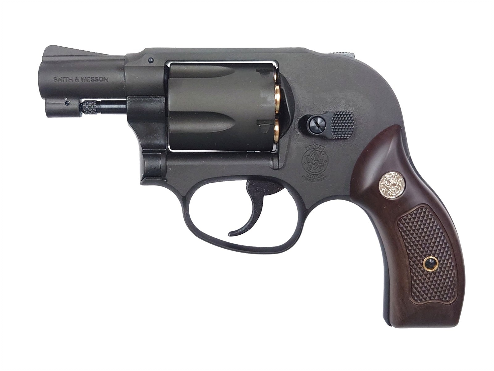 マルシン 6mmBBガスガン M49 ブラックヘビーウェイト 木目調プラ