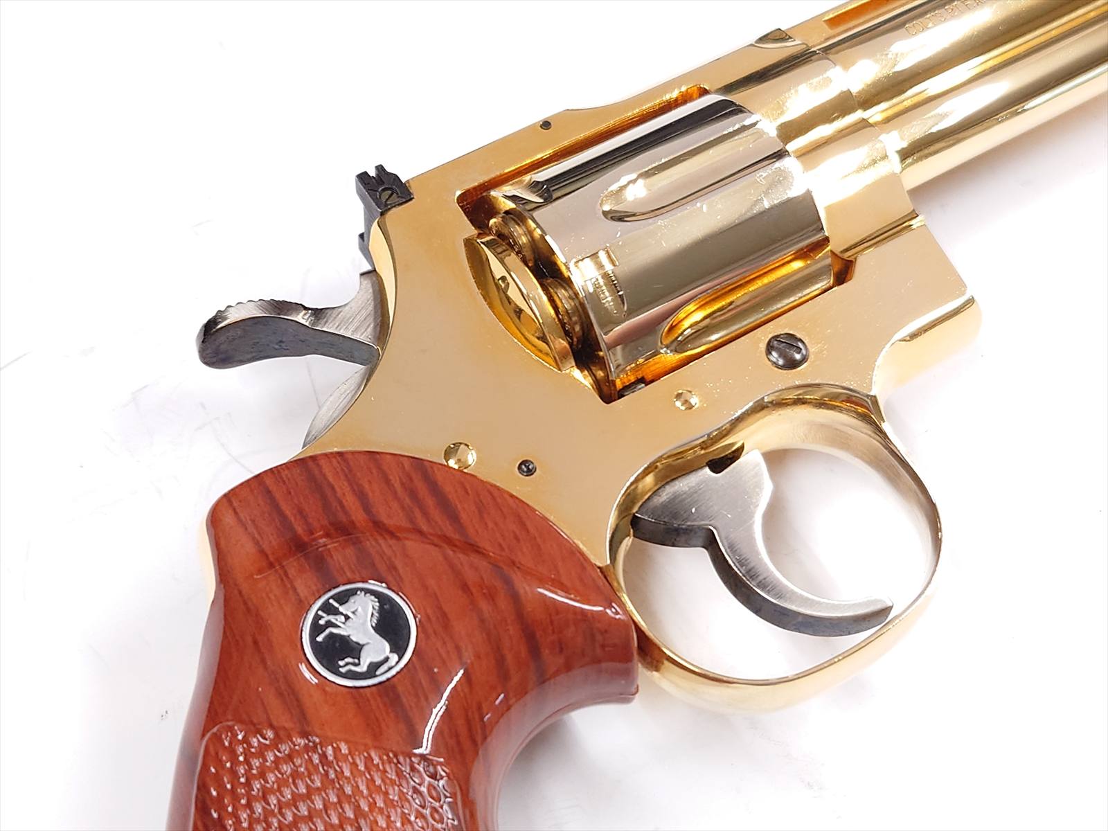 特選中古品】金属モデルガン コクサイ コルトパイソン 4inch 24K ガン