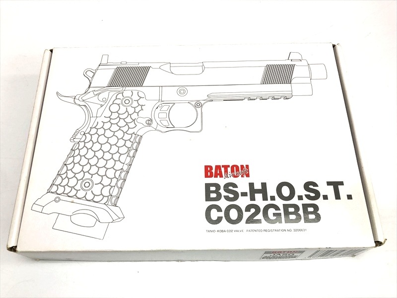 トイガン Baton BS-HOST CO2GBB BATON CO2 ガスブローバック BS-HOST CO2GBB : エアガン ホビー