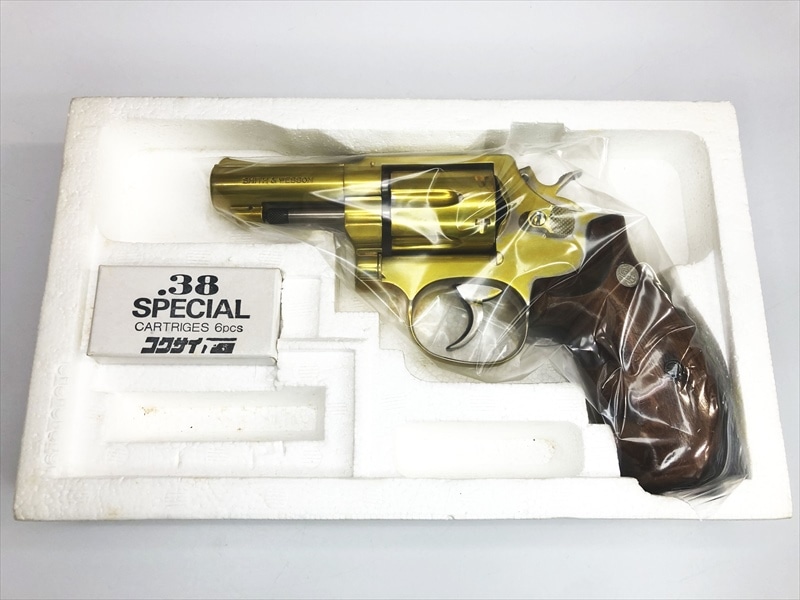 売り切れ【特選中古品】金属モデルガン コクサイ S&W M10HB FBI