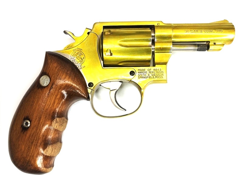 売り切れ【特選中古品】金属モデルガン コクサイ S&W M10HB FBI
