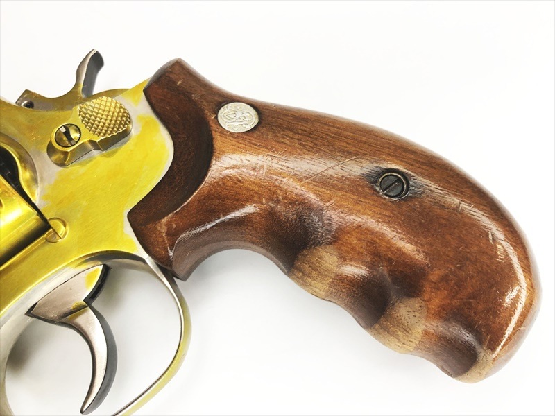 コクサイ　S&W M10 FBI SP HW モデルガン 限定木グリ コクサイ] S&W M10 ミリタリー&ポリス FBIスペシャルモデル 3
