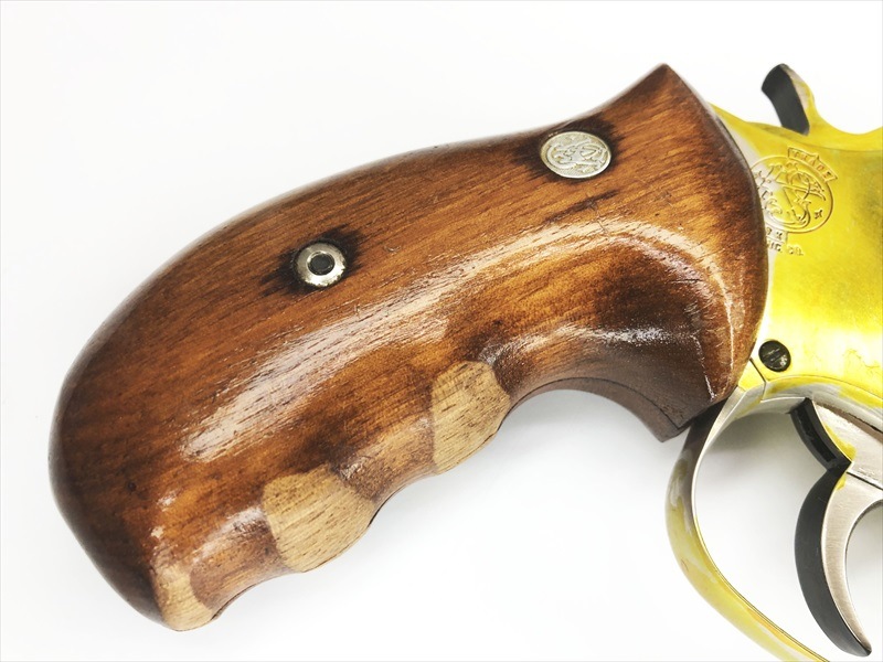 コクサイ S&W M10 M&P FBIスペシャル 木製グリップ モデルガン コクサイ] S&W M10 ミリタリー&ポリス FBIスペシャルモデル 3インチ NO