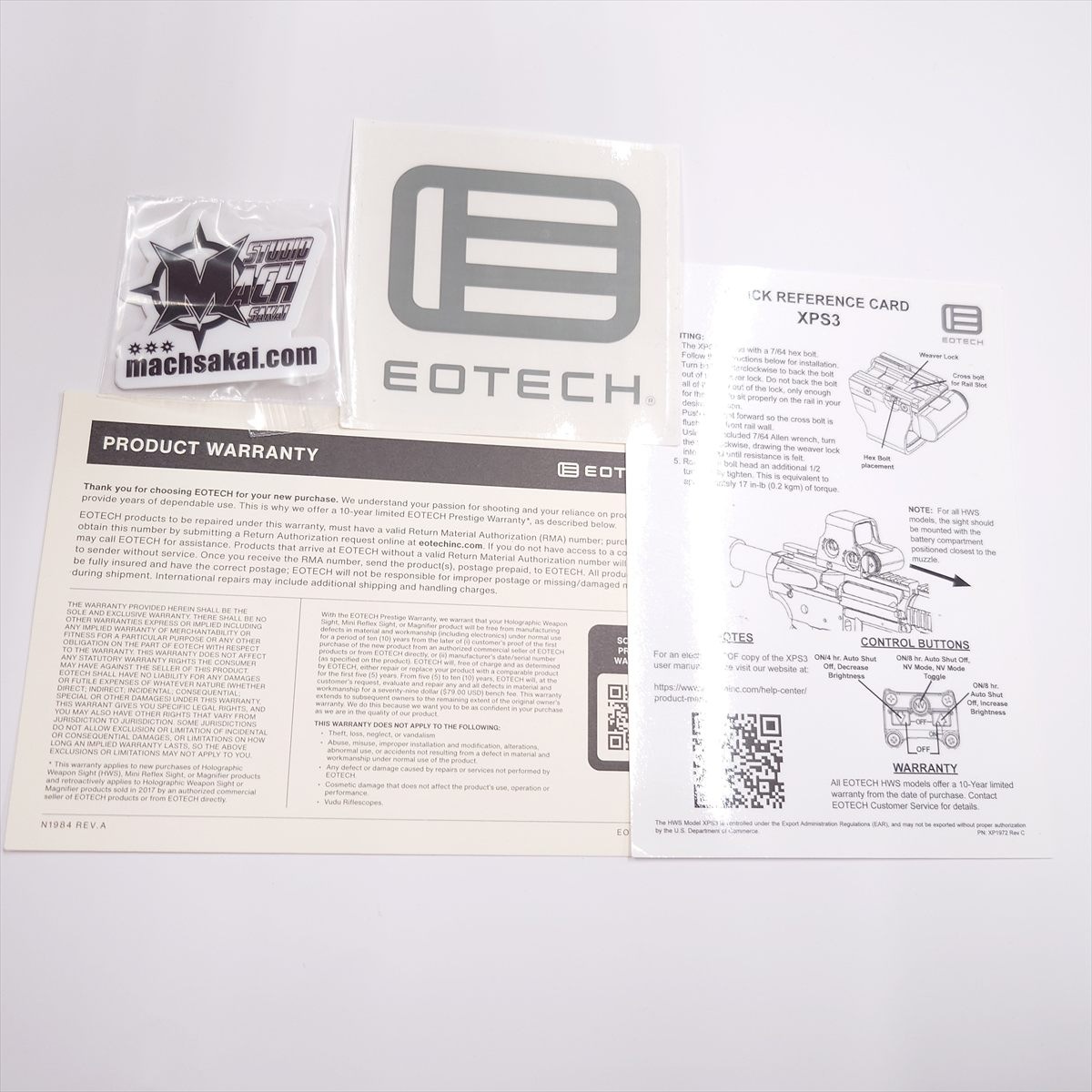 [最終値下げ] 実物 EOTECHホロサイト 箱、説明書なし 初心者でもキル率アップ！EoTechのレプリカホロサイトはオススメ