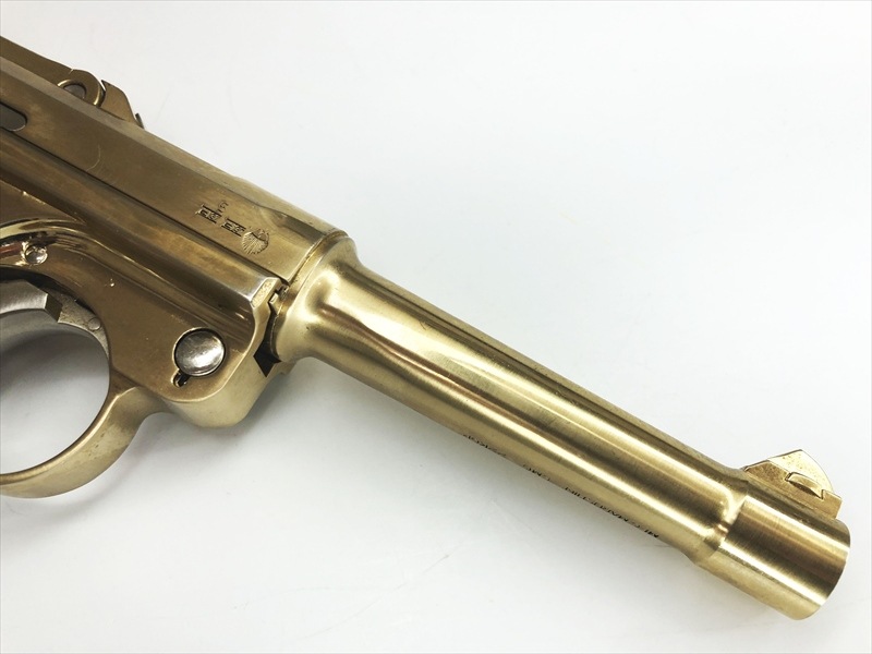 【ジャンク】マルシン ルガーP08 モデルガン 4インチ ダミーカートモデル マルシン工業 マルシン ルガー P08 4インチ 木製グリップ付